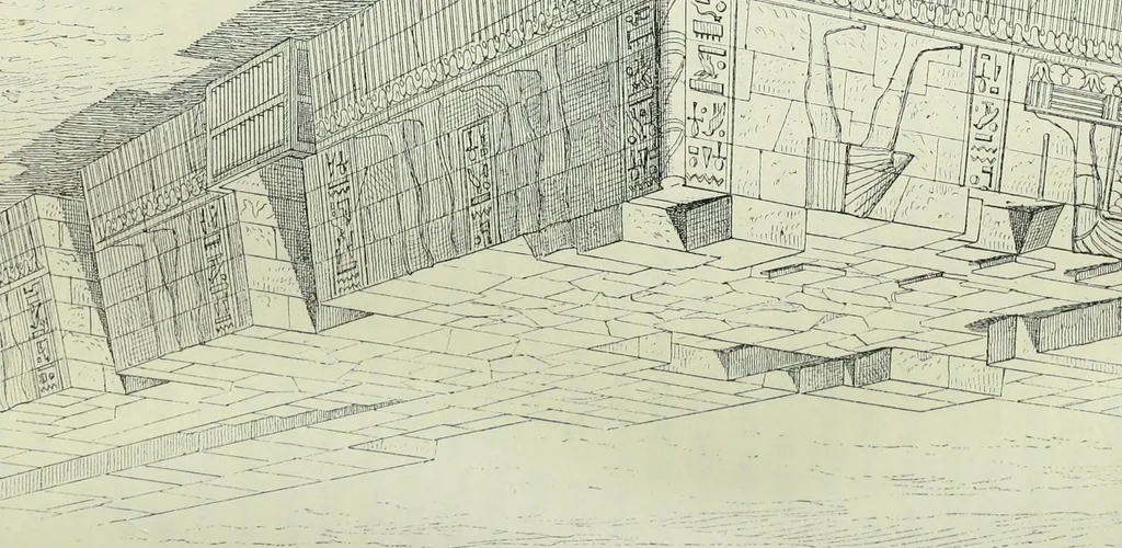 An illustration from Histoire de l'art dans l'antiquité: Égypte, Assyrie, Perse, Asie Mineure, Grece, Etrurie, Rome, 1882, leaf 624