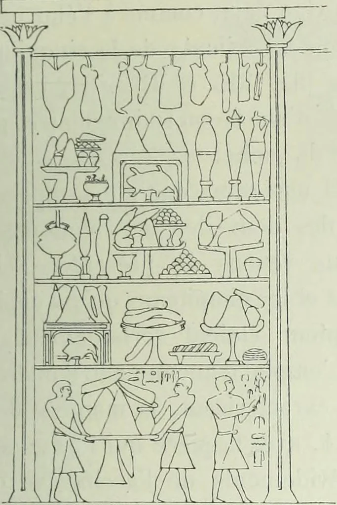 An illustration from Histoire de l'art dans l'antiquité: Égypte, Assyrie, Perse, Asie Mineure, Grece, Etrurie, Rome, 1882, leaf 646