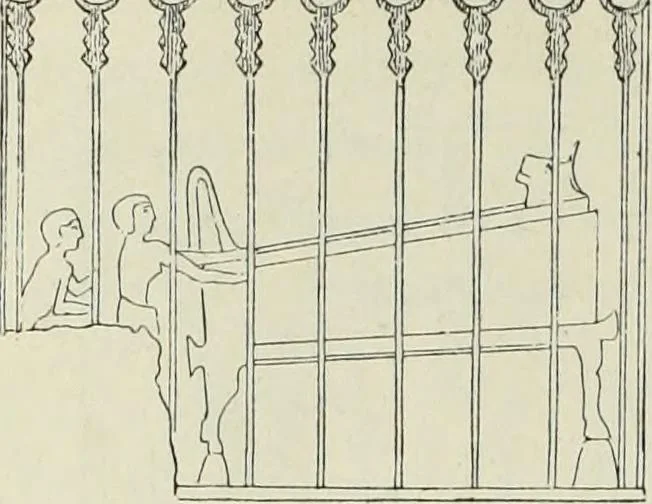 An illustration from Histoire de l'art dans l'antiquité: Égypte, Assyrie, Perse, Asie Mineure, Grece, Etrurie, Rome, 1882, leaf 647