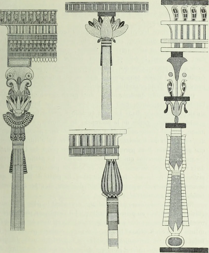 An illustration from Histoire de l'art dans l'antiquité: Égypte, Assyrie, Perse, Asie Mineure, Grece, Etrurie, Rome, 1882, leaf 648