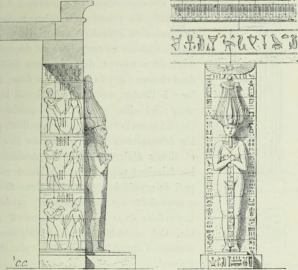 An illustration from Histoire de l'art dans l'antiquité: Égypte, Assyrie, Perse, Asie Mineure, Grece, Etrurie, Rome, 1882, leaf 652