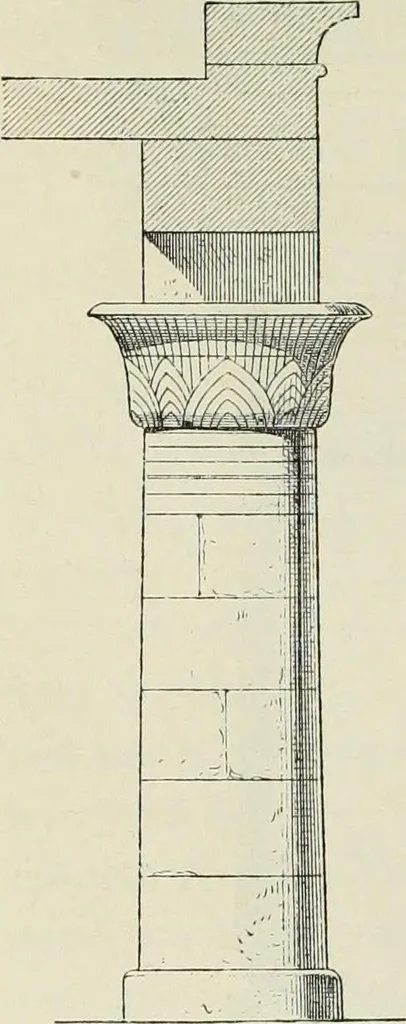 An illustration from Histoire de l'art dans l'antiquité: Égypte, Assyrie, Perse, Asie Mineure, Grece, Etrurie, Rome, 1882, leaf 661
