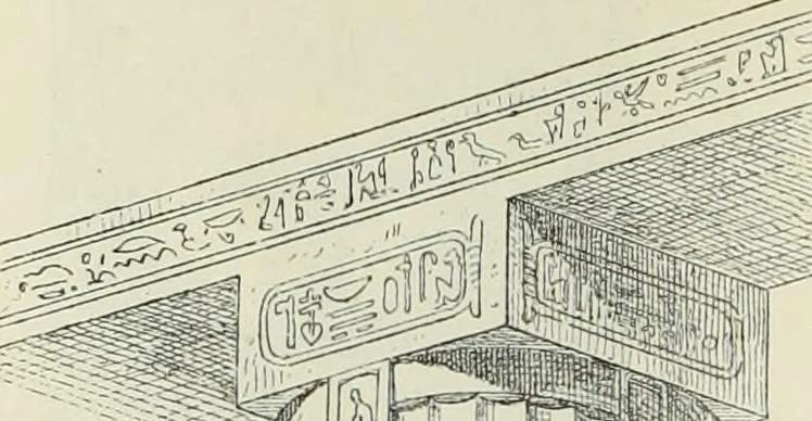 An illustration from Histoire de l'art dans l'antiquité: Égypte, Assyrie, Perse, Asie Mineure, Grece, Etrurie, Rome, 1882, leaf 669