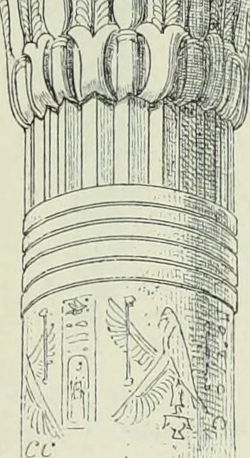 An illustration from Histoire de l'art dans l'antiquité: Égypte, Assyrie, Perse, Asie Mineure, Grece, Etrurie, Rome, 1882, leaf 676