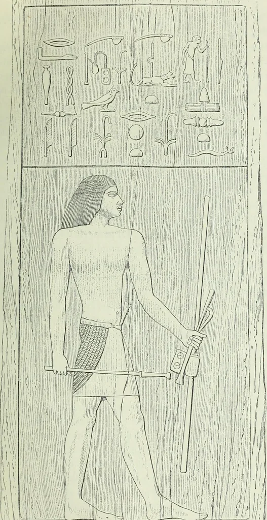 An illustration from Histoire de l'art dans l'antiquité: Égypte, Assyrie, Perse, Asie Mineure, Grece, Etrurie, Rome, 1882, leaf 750