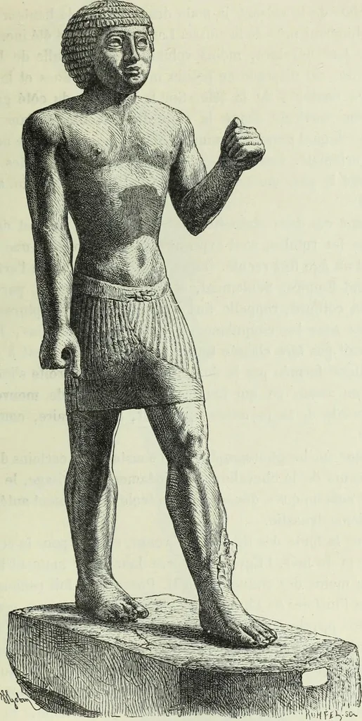 An illustration from Histoire de l'art dans l'antiquité: Égypte, Assyrie, Perse, Asie Mineure, Grece, Etrurie, Rome, 1882, leaf 762