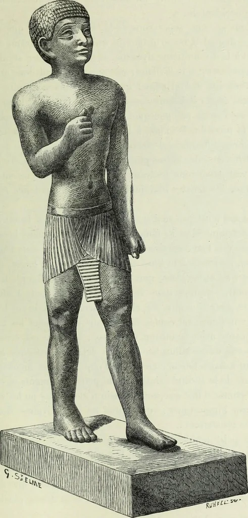 An illustration from Histoire de l'art dans l'antiquité: Égypte, Assyrie, Perse, Asie Mineure, Grece, Etrurie, Rome, 1882, leaf 764