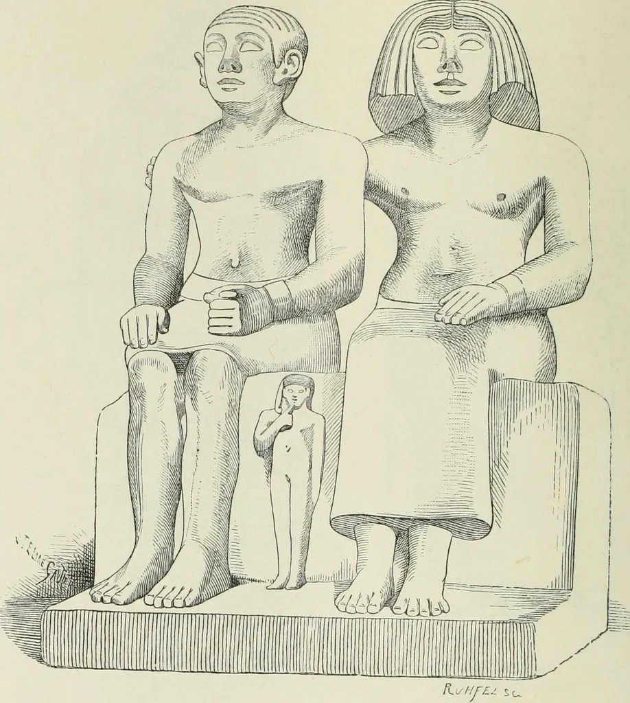 An illustration from Histoire de l'art dans l'antiquité: Égypte, Assyrie, Perse, Asie Mineure, Grece, Etrurie, Rome, 1882, leaf 769