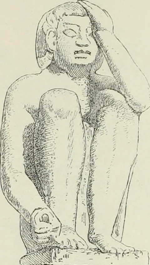 An illustration from Histoire de l'art dans l'antiquité: Égypte, Assyrie, Perse, Asie Mineure, Grece, Etrurie, Rome, 1882, leaf 771