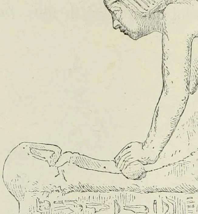 An illustration from Histoire de l'art dans l'antiquité: Égypte, Assyrie, Perse, Asie Mineure, Grece, Etrurie, Rome, 1882, leaf 775