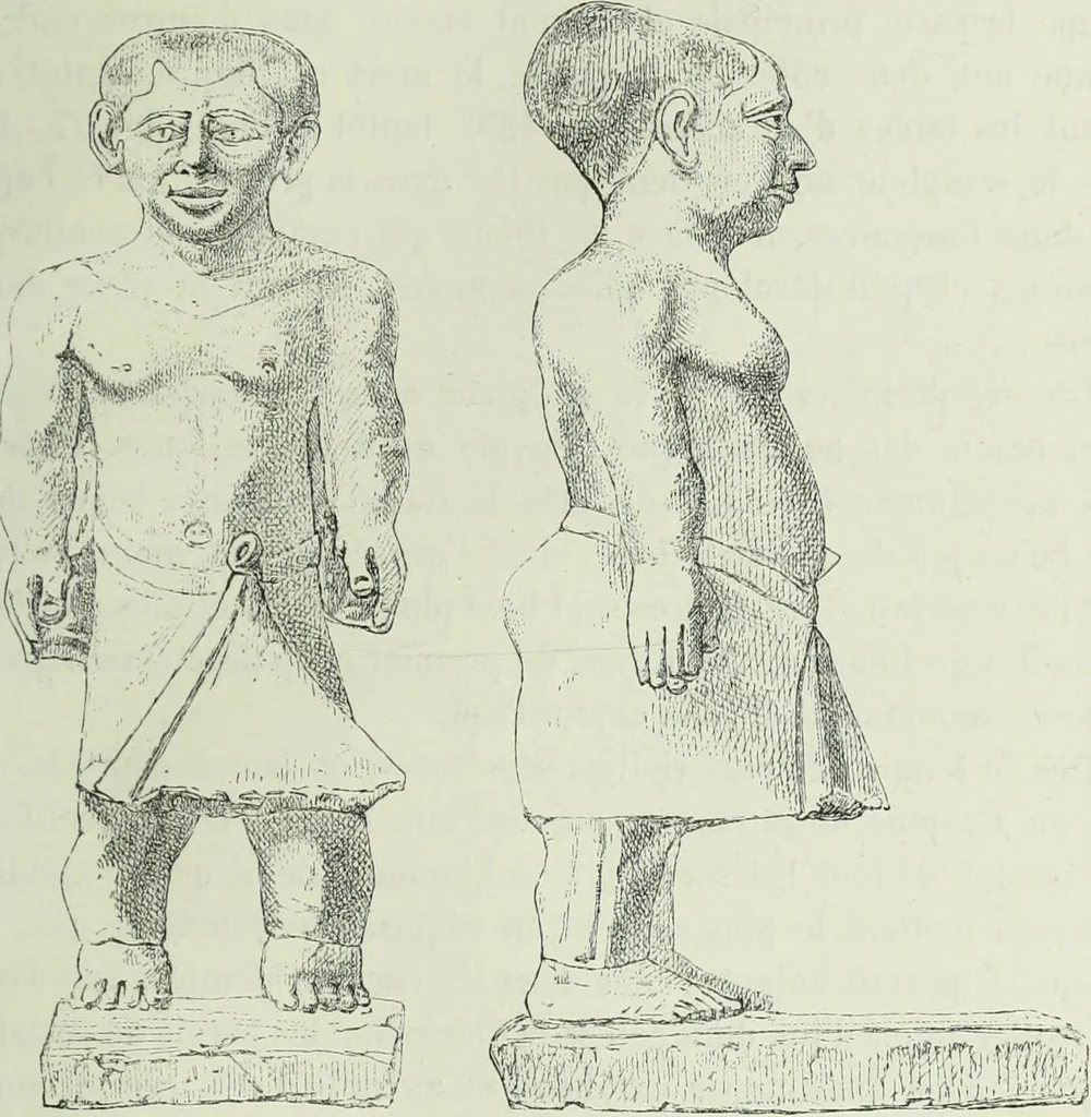 An illustration from Histoire de l'art dans l'antiquité: Égypte, Assyrie, Perse, Asie Mineure, Grece, Etrurie, Rome, 1882, leaf 776