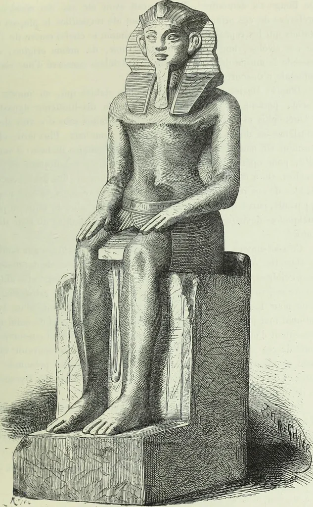 An illustration from Histoire de l'art dans l'antiquité: Égypte, Assyrie, Perse, Asie Mineure, Grece, Etrurie, Rome, 1882, leaf 790