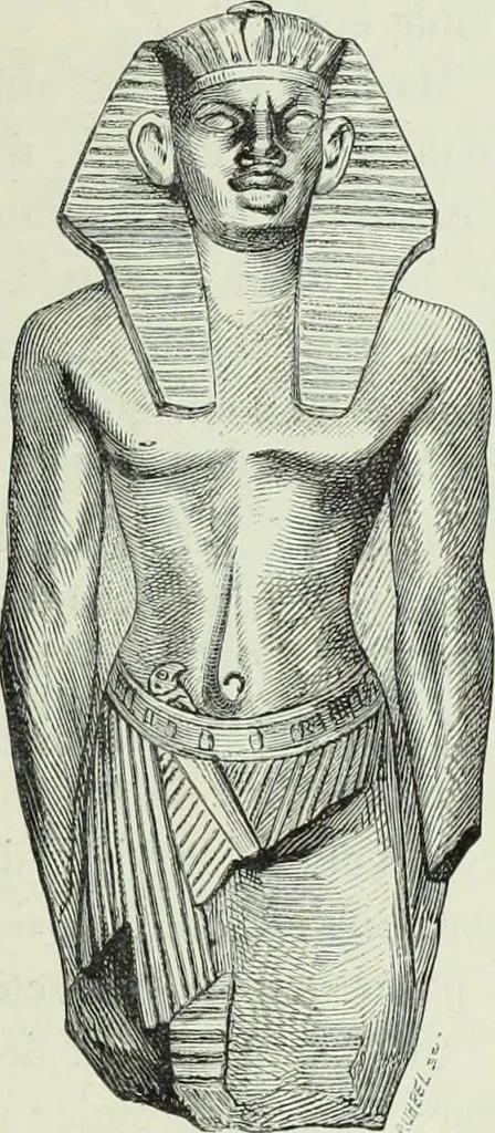 An illustration from Histoire de l'art dans l'antiquité: Égypte, Assyrie, Perse, Asie Mineure, Grece, Etrurie, Rome, 1882, leaf 798