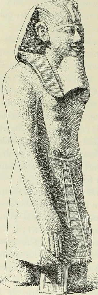 An illustration from Histoire de l'art dans l'antiquité: Égypte, Assyrie, Perse, Asie Mineure, Grece, Etrurie, Rome, 1882, leaf 803