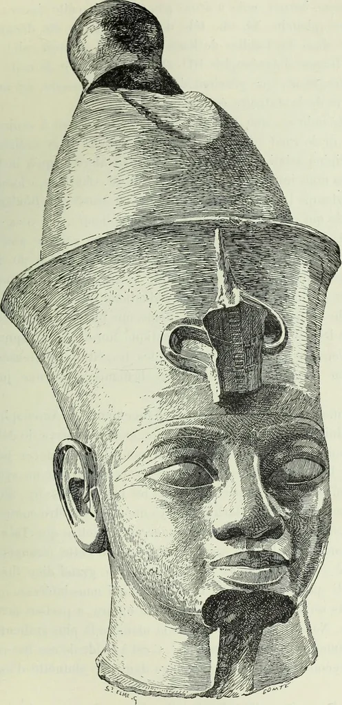 An illustration from Histoire de l'art dans l'antiquité: Égypte, Assyrie, Perse, Asie Mineure, Grece, Etrurie, Rome, 1882, leaf 804