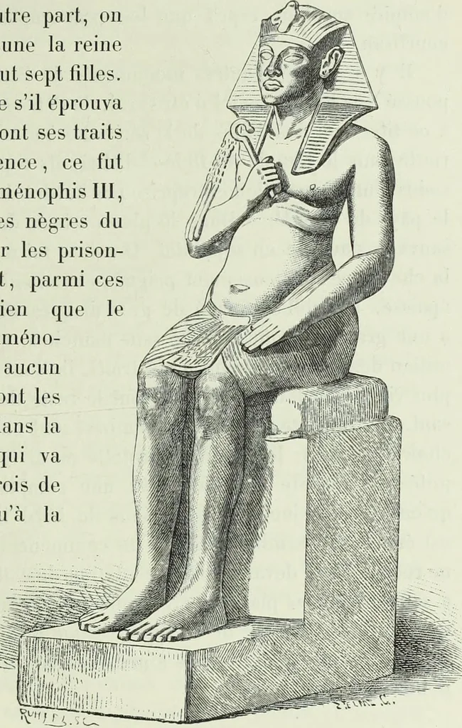 An illustration from Histoire de l'art dans l'antiquité: Égypte, Assyrie, Perse, Asie Mineure, Grece, Etrurie, Rome, 1882, leaf 808