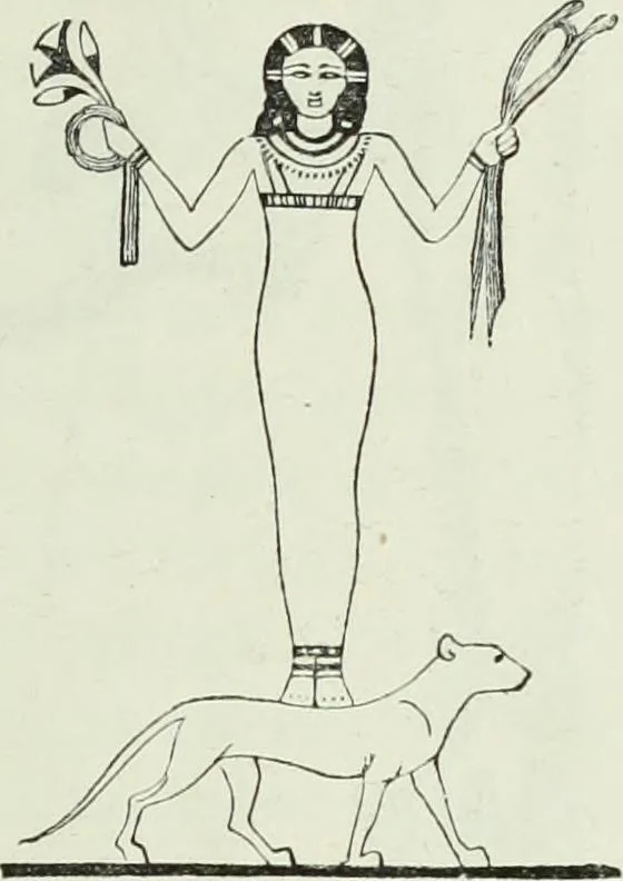 An illustration from Histoire de l'art dans l'antiquité: Égypte, Assyrie, Perse, Asie Mineure, Grece, Etrurie, Rome, 1882, leaf 826