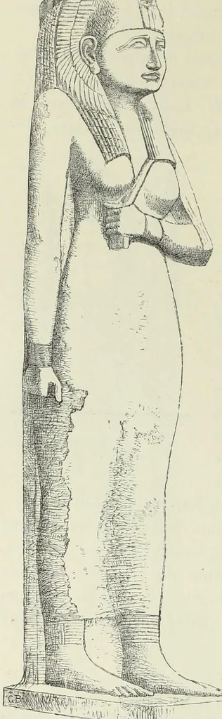 An illustration from Histoire de l'art dans l'antiquité: Égypte, Assyrie, Perse, Asie Mineure, Grece, Etrurie, Rome, 1882, leaf 827