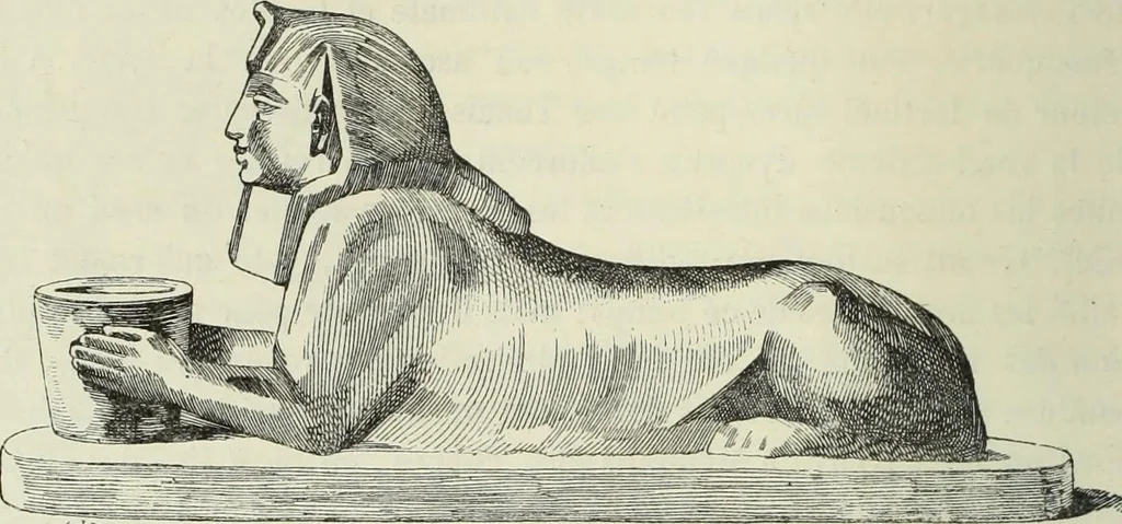 An illustration from Histoire de l'art dans l'antiquité: Égypte, Assyrie, Perse, Asie Mineure, Grece, Etrurie, Rome, 1882, leaf 829