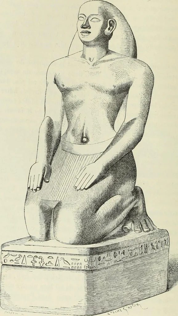 An illustration from Histoire de l'art dans l'antiquité: Égypte, Assyrie, Perse, Asie Mineure, Grece, Etrurie, Rome, 1882, leaf 831