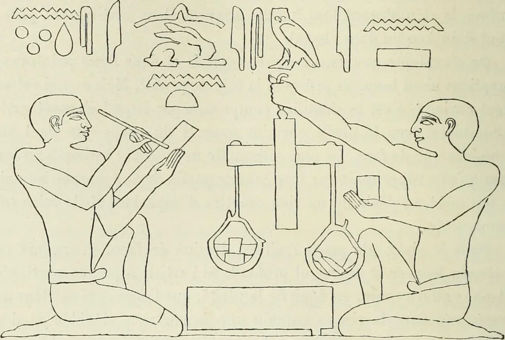 An illustration from Histoire de l'art dans l'antiquité: Égypte, Assyrie, Perse, Asie Mineure, Grece, Etrurie, Rome, 1882, leaf 857