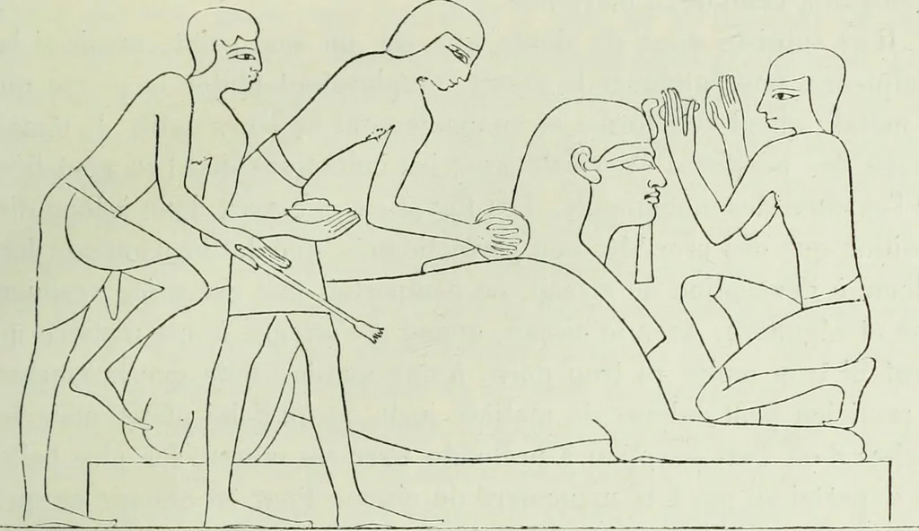 An illustration from Histoire de l'art dans l'antiquité: Égypte, Assyrie, Perse, Asie Mineure, Grece, Etrurie, Rome, 1882, leaf 872