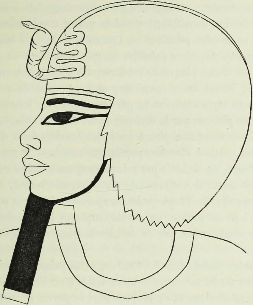 An illustration from Histoire de l'art dans l'antiquité: Égypte, Assyrie, Perse, Asie Mineure, Grece, Etrurie, Rome, 1882, leaf 896