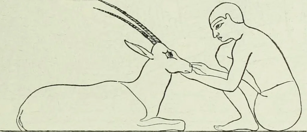 An illustration from Histoire de l'art dans l'antiquité: Égypte, Assyrie, Perse, Asie Mineure, Grece, Etrurie, Rome, 1882, leaf 906