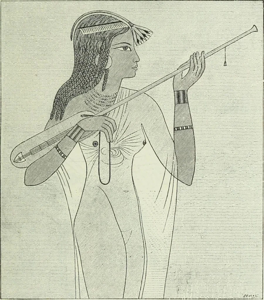 An illustration from Histoire de l'art dans l'antiquité: Égypte, Assyrie, Perse, Asie Mineure, Grece, Etrurie, Rome, 1882, leaf 908
