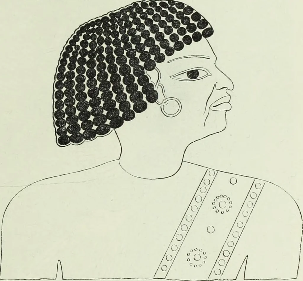 An illustration from Histoire de l'art dans l'antiquité: Égypte, Assyrie, Perse, Asie Mineure, Grece, Etrurie, Rome, 1882, leaf 914