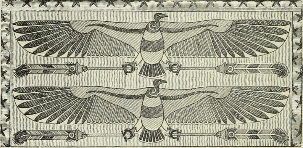 An illustration from Histoire de l'art dans l'antiquité: Égypte, Assyrie, Perse, Asie Mineure, Grece, Etrurie, Rome, 1882, leaf 921