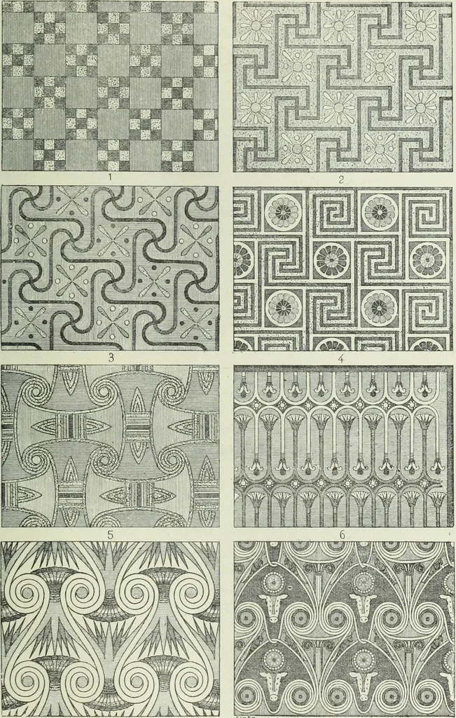 An illustration from Histoire de l'art dans l'antiquité: Égypte, Assyrie, Perse, Asie Mineure, Grece, Etrurie, Rome, 1882, leaf 930