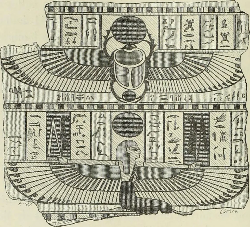 An illustration from Histoire de l'art dans l'antiquité: Égypte, Assyrie, Perse, Asie Mineure, Grece, Etrurie, Rome, 1882, leaf 933