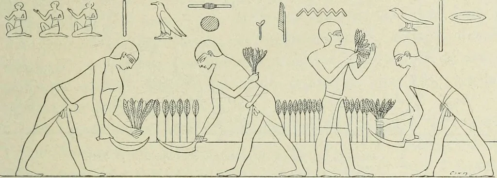 An illustration from Histoire de l'art dans l'antiquité: Égypte, Assyrie, Perse, Asie Mineure, Grece, Etrurie, Rome, 1882, leaf 94