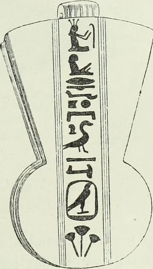 An illustration from Histoire de l'art dans l'antiquité: Égypte, Assyrie, Perse, Asie Mineure, Grece, Etrurie, Rome, 1882, leaf 942