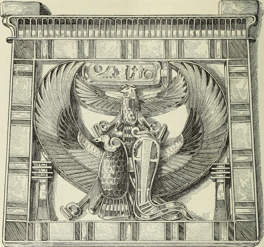 An illustration from Histoire de l'art dans l'antiquité: Égypte, Assyrie, Perse, Asie Mineure, Grece, Etrurie, Rome, 1882, leaf 953