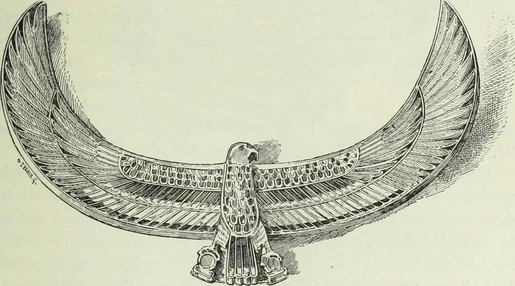 An illustration from Histoire de l'art dans l'antiquité: Égypte, Assyrie, Perse, Asie Mineure, Grece, Etrurie, Rome, 1882, leaf 954