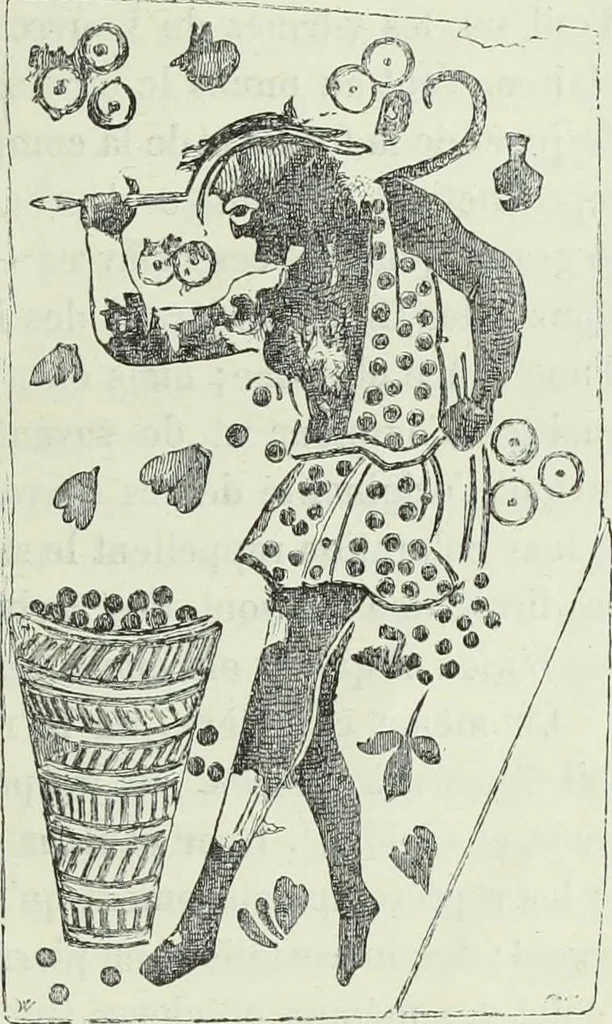 An illustration from Histoire de l'art dans l'antiquité: Égypte, Assyrie, Perse, Asie Mineure, Grece, Etrurie, Rome, 1882, leaf 960