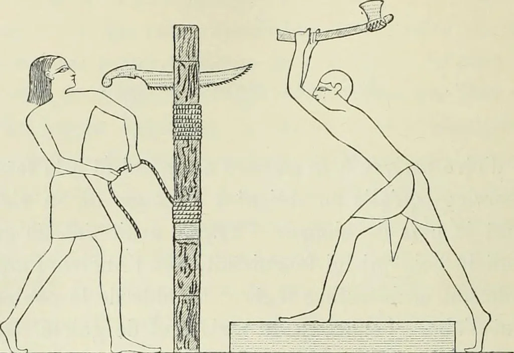 An illustration from Histoire de l'art dans l'antiquité: Égypte, Assyrie, Perse, Asie Mineure, Grece, Etrurie, Rome, 1882, leaf 963