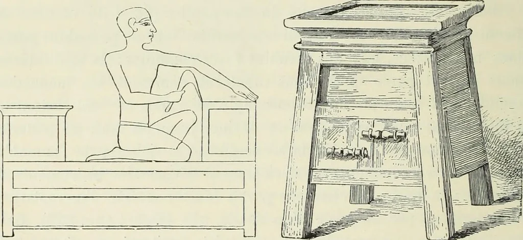 An illustration from Histoire de l'art dans l'antiquité: Égypte, Assyrie, Perse, Asie Mineure, Grece, Etrurie, Rome, 1882, leaf 963