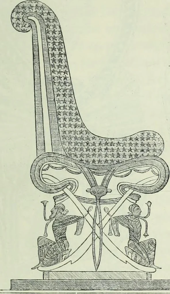 An illustration from Histoire de l'art dans l'antiquité: Égypte, Assyrie, Perse, Asie Mineure, Grece, Etrurie, Rome, 1882, leaf 964