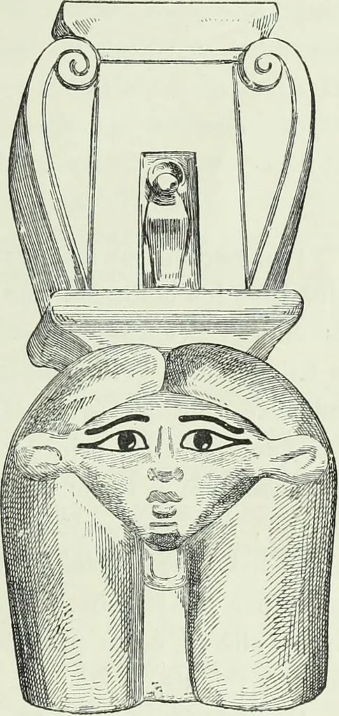 An illustration from Histoire de l'art dans l'antiquité: Égypte, Assyrie, Perse, Asie Mineure, Grece, Etrurie, Rome, 1882, leaf 968