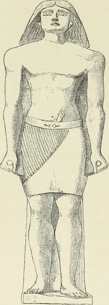An illustration from Histoire de l'art dans l'antiquité: Égypte, Assyrie, Perse, Asie Mineure, Grece, Etrurie, Rome, 1882, leaf 99