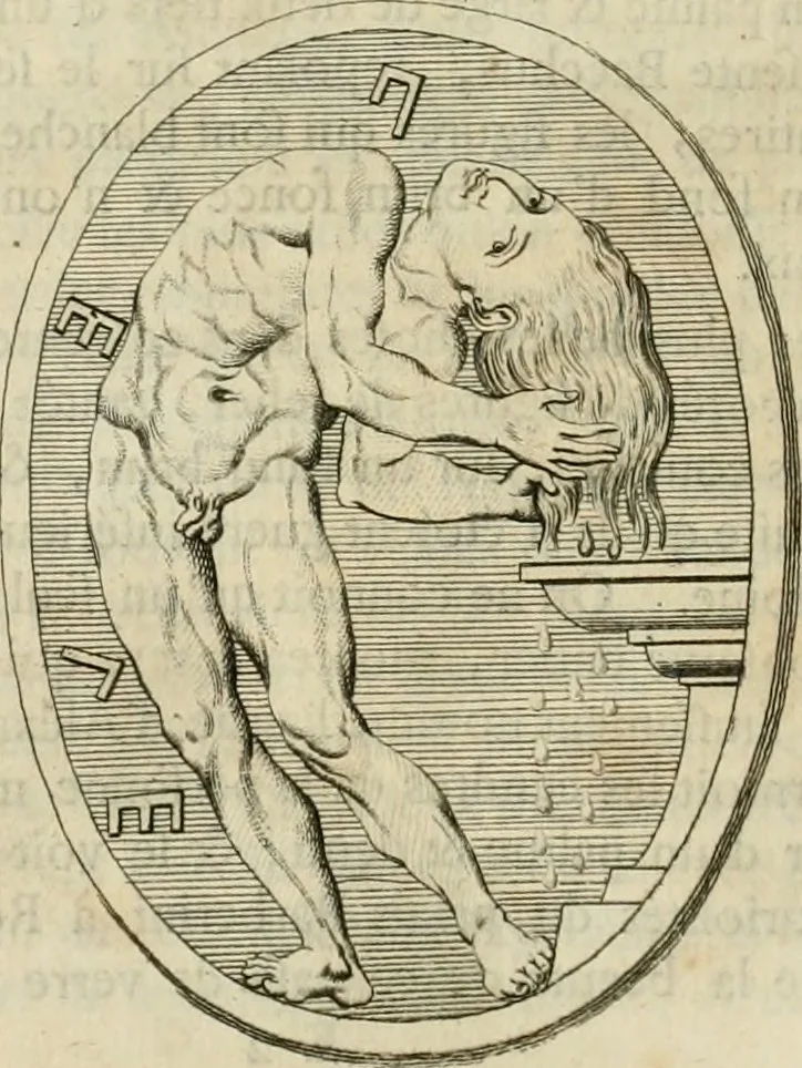An illustration from Histoire de l'art de l'antiquité, 1781, leaf 237