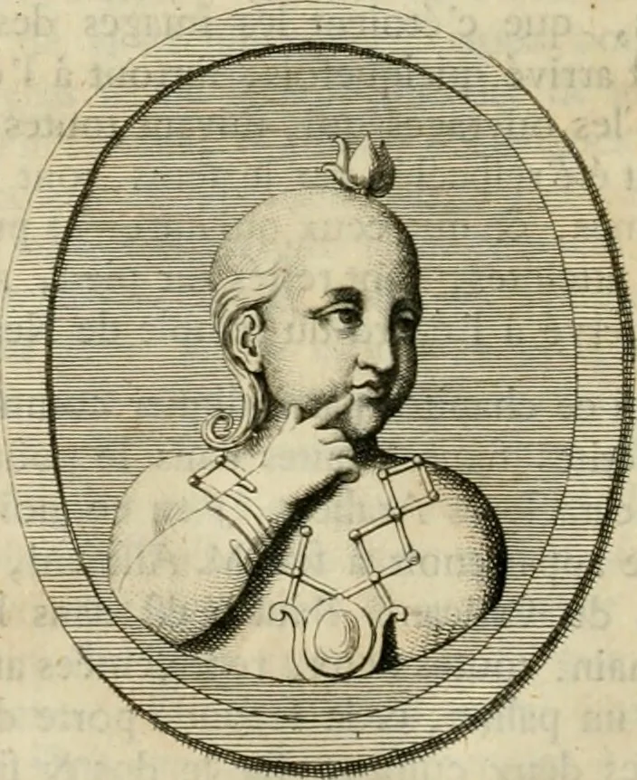 An illustration from Histoire de l'art de l'antiquité, 1781, leaf 333