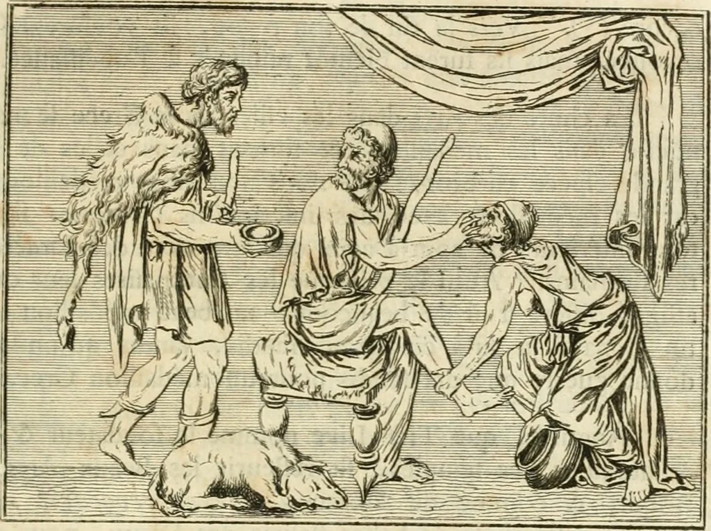 An illustration from Histoire de l'art de l'antiquité, 1781, leaf 168