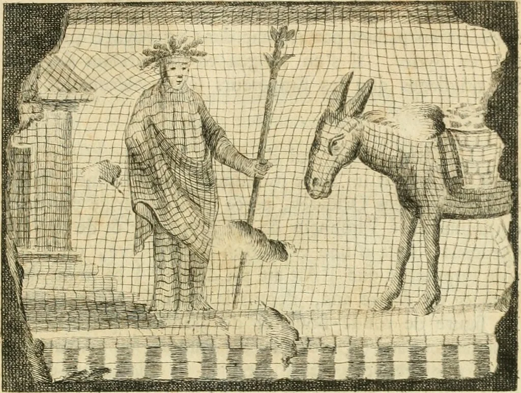 An illustration from Histoire de l'art de l'antiquité, 1781, leaf 252