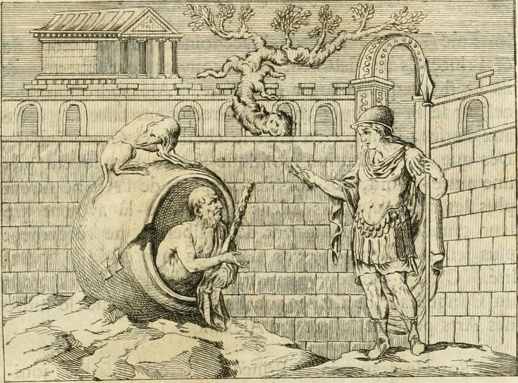 An illustration from Histoire de l'art de l'antiquité, 1781, leaf 76