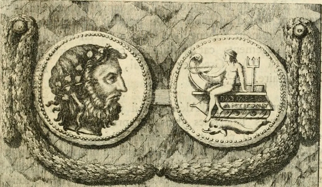 An illustration from Histoire de l'art de l'antiquité, 1781, leaf 98