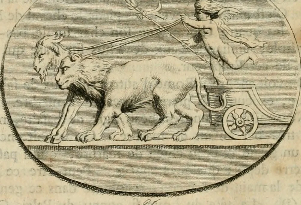 An illustration from Histoire de l'art de l'antiquité, 1781, leaf 167